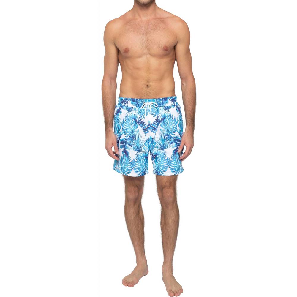 NEW SOL ANGELES men's palma paradise swim short in multi